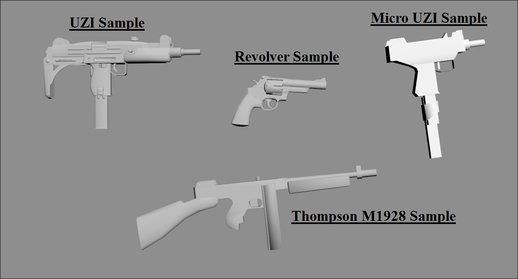 Weapons Modding References V2