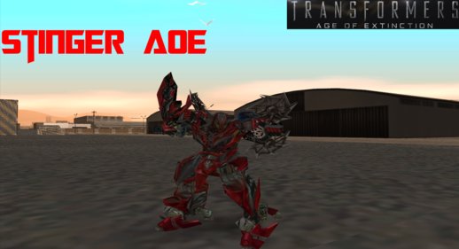 Transformers Stinger AOE