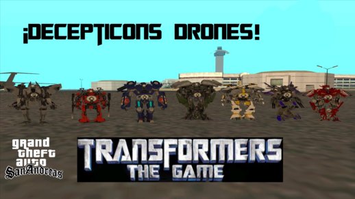 Transformers The Game Decepticons Drones