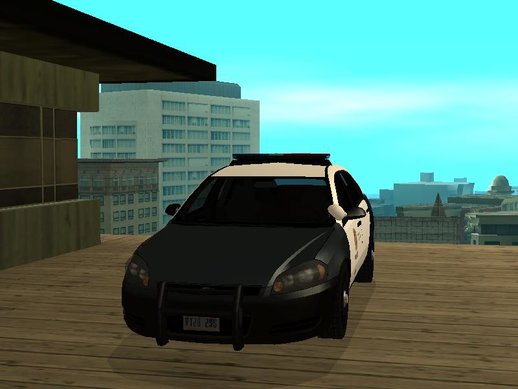 Chevrolet Impala 2007 LSPD Lowpoly