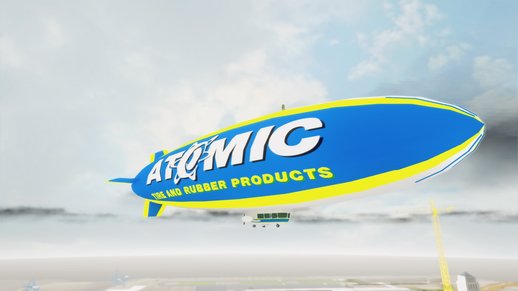 GTA V Atomic Blimp [Advertising]