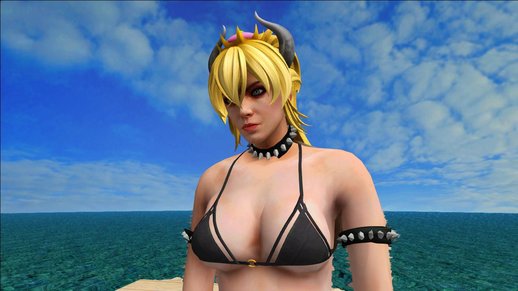 GTA Online Skin Female Style Bowsette 