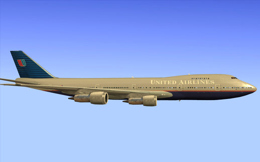 Boeing 747-100 United Airlines