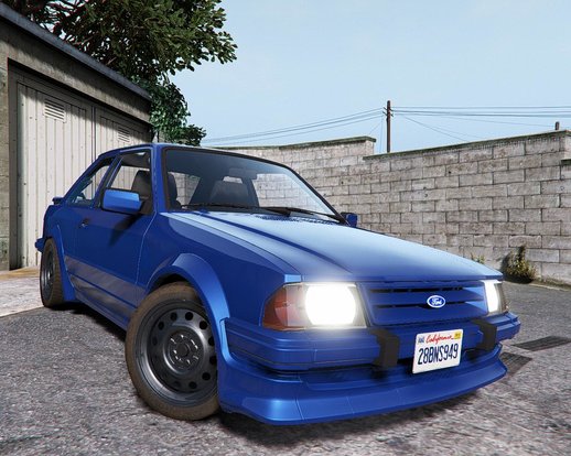 1986 Ford Escort RS Turbo [Add-On|Extras]