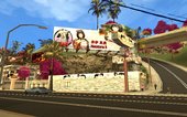Naotora ii Billboards & DOA5 Female Characters in Rodeo LS Area