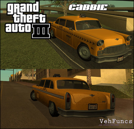 GTA III Declasse Cabbie