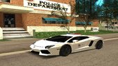Lamborghini Aventador LAPD