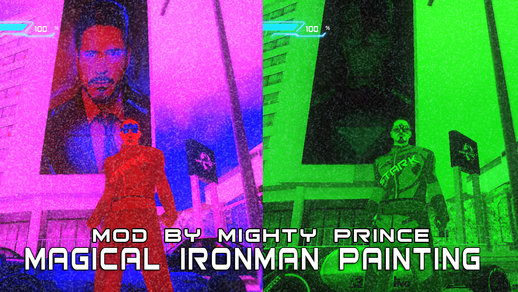 Ironman/Tony Stark Magical Painting 