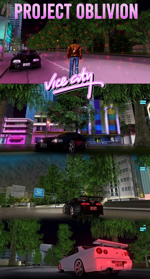 Project Oblivion Trees for Vice City
