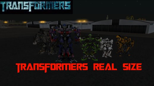 Transformers Real Size Pack