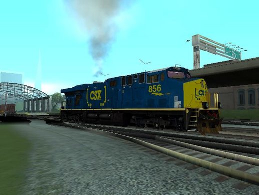ES44AH CSX Freight Diesel Locomotive