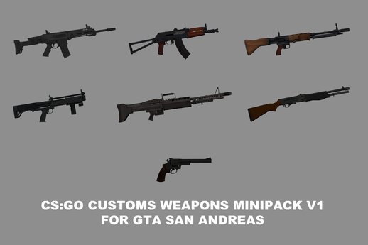 CS:GO Customs Weapons Minipack V1