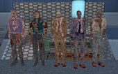 Zombies from RE 1, 2 and 3
