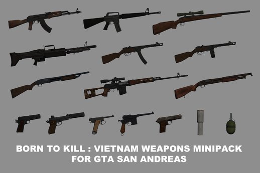 Born to Kill: Vietnam Weapons Minipack