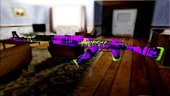 AK47 Neon Revolution Cursed