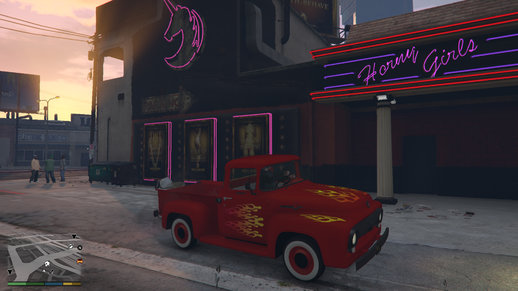 Flames livery for 1956 Ford F-100