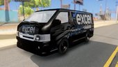 Toyota Hiace Sonic signs & Excel Cargo Van