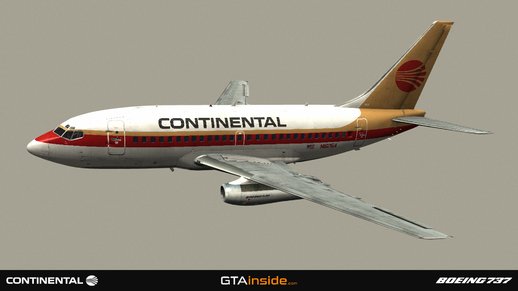 Continental Boeing 737-100