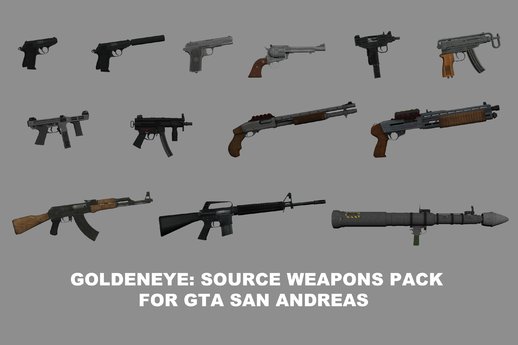 GoldenEye: Source Weapons Pack