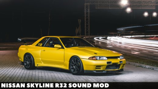 Nissan Skyline R32 Sound Mod