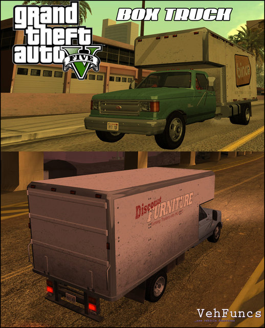 GTA V Vapid Box Truck