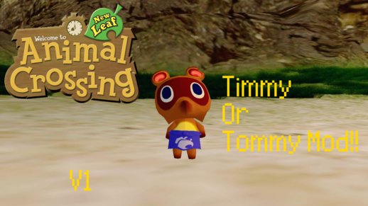 Animal Crossing Timmy or Tommy Mod V1