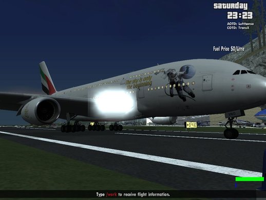 Airbus A380-841 Emirates Hazza (Astronaut) Livery