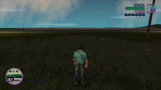 3D Grass for GTA Vice City now with MipMapping
