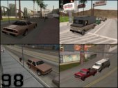 More Cars on Traffic Around San Andreas State (Custom CARGRP.DAT & POPCYCLE.DAT)