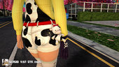 Honoka In Cow Girl Costume
