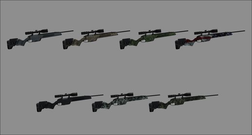Scout Elite Sniper Rifle Skins Pack