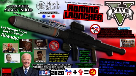 GTA V Hawk & Little Homing Launcher [GTAinside.com Release]