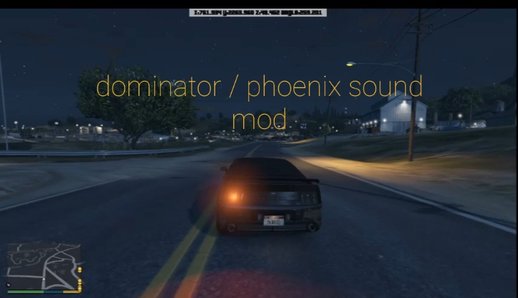 Dominator Sound Mod