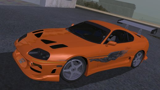 Toyota Supra Aerotop (the Fast and the Furious) (fixed black cleo) for mobile