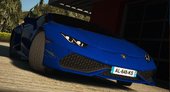 Lamborghini Huracan [Replace / FiveM | Unlocked]