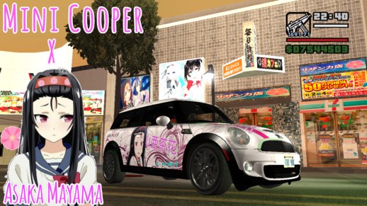 Asaka Mayama Paintjob for Mini Cooper Clubman