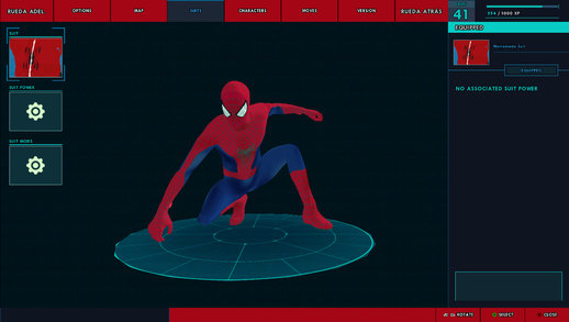 The Amazing Spider-Man 2 Suit retexture