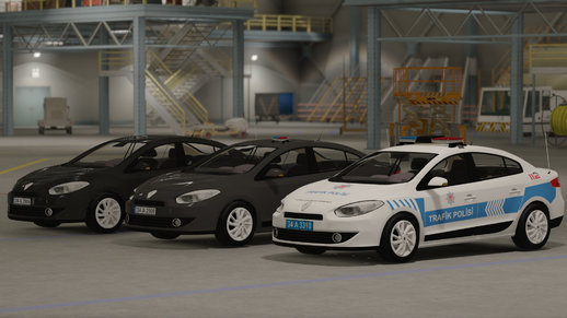 Renault Fluence Phase I Police pack  [Replace | ELS]