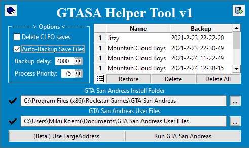 GTASA Helper Tool