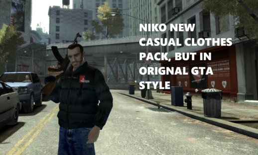 New Casual Clothes Pack in GTA Style