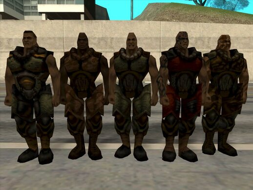All Male Marines from Quake 2