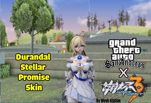 Durandal Stellar Promise Skin From Honkai Impact 3