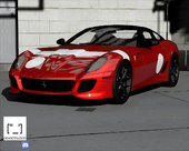 2011 Ferrari 599 GTO [Add-On | Template] 