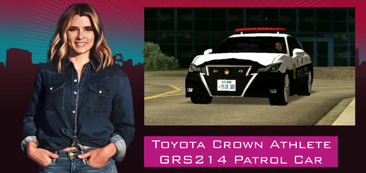 2016 Toyota Crown Athlete Patrol Car