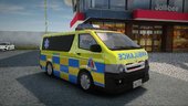 Toyota Hiace Quezon City Ambulance