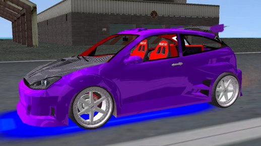 Ford Focus Tuning With Bodykit (Need For Speed Underground 2)