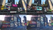Time Square Real Billboards Fixed