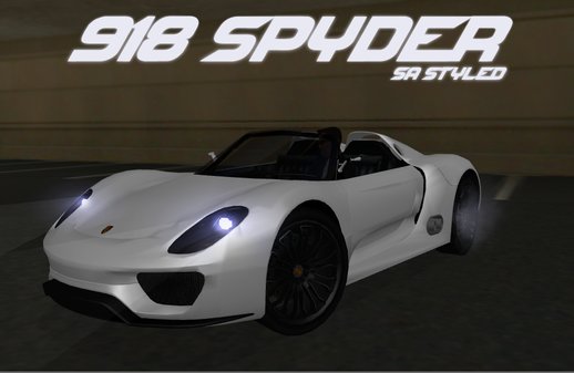 Porsche 918 Spyder SA Styled