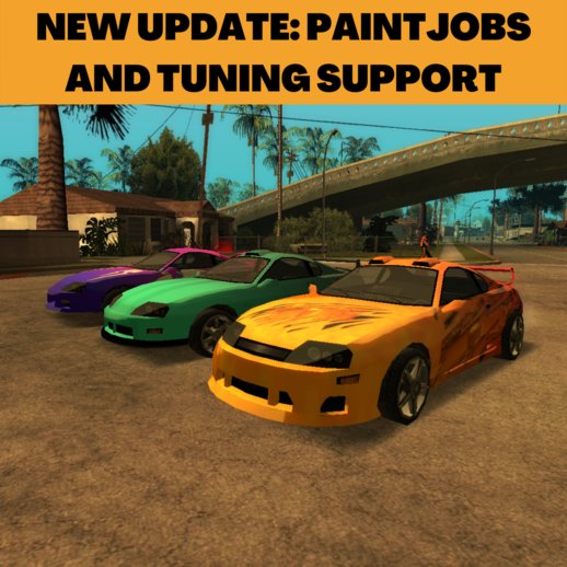 Dinka Jester - Toyota Supra MKIV Inspired Mod (NEW UPDATE: PAINTJOBS AND TUNING)
