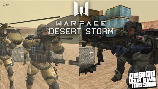 Warface: Desert Storm (DYOM) 